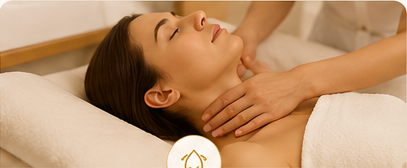 Procedimento de drenagem facial e corporal